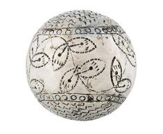 Clayre & Eef 64016 - Bola Decorativa (10 x 10 cm)