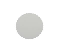 Einweggeschirr & Besteck Vajilla Desechable & Cubiertos 95361Â 500Â Tarta Documentos, cartÃ³n [RC], Redondo, diÃ¡metro 20Â cm, Color Blanco