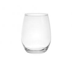 PASABAHCE 462809 Amber - Juego de 6 vasos de vino tinto, cristal, transparente, 57 cl