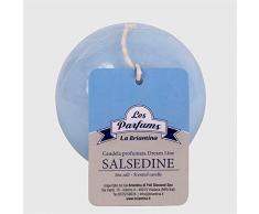 La Briantina Vela esfÃ©rica perfumada Dream Line, diÃ¡metro 8 cm, color azul, aroma de salinidad