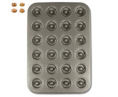 StÃ¤dter 661035 We Love Baking - Molde de metal para horno, color plateado