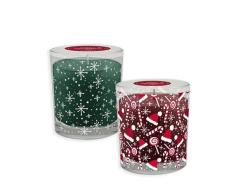DCASA, pack de 2 unidades, vela aromatica, colecciÃ³n navidad