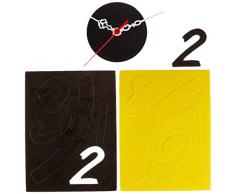 Asir Group LLC 3DUhr-39 Clocky Decorativo Reloj de Pared