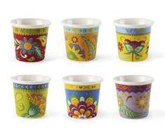 Excelsa Gipsy - Juego de 6 vasos de cafÃ©, 90 ml