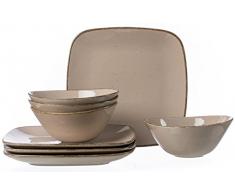 Ritzenhoff & Breker Casa - Plato, cerámica, turrón, 33 x 33 x 18 cm