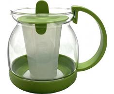 Sanfor | Jarra para infusiones con filtro | Tetera para tÃ© suelto | Infusionador | Transparente | Resintente al calor | Para microondas | Talla Ãºnica