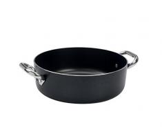 Ollas Agnelli Cacerola Baja Antiadherente con Asas Inoxidable Agnelli