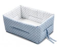 Italbaby Bebe - Reductor de Puntos para Cuna, Color Azul Claro, Multicolor, Talla Ãºnica