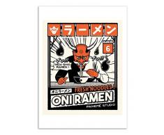 Wall Editions Art Poster 50x70 cm Cartel Papel Acolchado Mate 200g