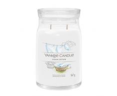 Yankee Candle Vela aromÃ¡tica Signature | Vela en tarro grande de algodÃ³n limpio con doble mecha, mezcla de cera de soja larga combustiÃ³n, regalo perfecto para mujeres