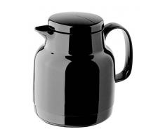 Helios 3124 – 002 Jarra Térmica (1,0 l, con Filtro de té, Negro, Plástico, 14,2 x 13,6 x 19,3 cm