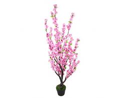 Leaf Design UK - Ãrbol de Flores Artificiales (120 cm), Color Rosa