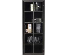 Kare Gold Coast hängeschrank Vertical, 83230, pequeño Armario para Colgar, Puede Vitrina de Acero Lacado (Medidas: 100 x 40 x 25 cm