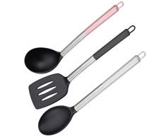 Bergner Q3236 Set 3pc utensilios cocina nylon Vita Infinity Chefs, Nailon