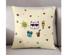 Bonamaison Cojines, Multicolor, 45x45