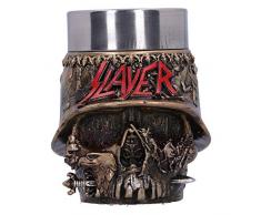 Nemesis Now Vaso de chupito con Logotipo de Calavera de Slayer Eagle