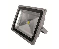 F-Bright Led Proyector led, 20 W, Gris