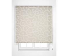 Estoralis Ornella Estor Enrollable Visillo Translucido, Beige, 110 x 250 cm