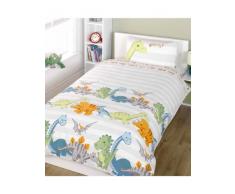 Rapport - Juego de Funda de edredón Infantil, 135 x 200 cm, diseño de Dinosaurios