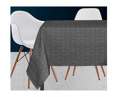 Soleil docre Paon - Mantel (poliéster, 180 x 180 cm), Color Gris