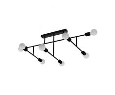 EGLO 98035 Lámpara de Techo E27, 40 W, Negro