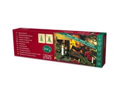 Konstsmide 1000-000 - Guirnalda de velas para Ã¡rbol de navidad (16 luces transparentes, 230 V, para interiores)