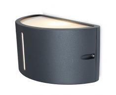 Eco Light Lámpara de pared E27, antracita