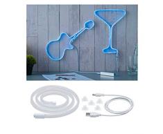 Paulmann USB Strip Blue 70564 Neon Colorflex LED 1 Tira de luz Azul de 4,5 W para Doblar