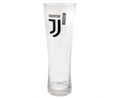 Juventus Vaso de cerveza de fÃºtbol con logotipo FC (talla Ãºnica), transparente
