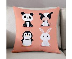 Bonamaison Cojines, Multicolor, 45x45