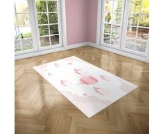 Oedim Alfombra Infantil Globo para Habitaciones PVC | 95 x 95 cm | Moqueta PVC | Suelo vinÃ­lico | DecoraciÃ³n del Hogar | Suelo Sintasol | Suelo de ProtecciÃ³n Infantil |