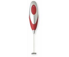 Litgas Puccio espumador para Leche, Acero Inoxidable, Rojo, 15Â x 7Â x 10Â cm