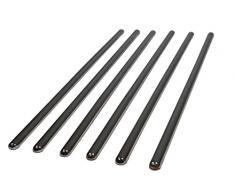 Jocca Set de 6 Tiras salvamantel, AleaciÃ³n, Plateado, 1.5 cm, 6 Unidades