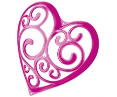 Koziol SISSI - Soporte para joyas con forma de corazón, color rosa