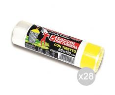 Peter - Juego de 28 Bolsas de Basura Neut 85 x 110 H-D para traslado, 5P Rot Pete, higiene y Limpieza de la casa