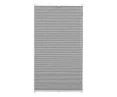 Gardinia Easyfix-Estor con 2 rieles (75 x 130 cm), Color Gris, Material: 100% poliÃ©ster, Pizarra