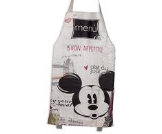 Disney Walt TWM63/05XY - Delantal de algodÃ³n, Multicolor, 88 x 60 x 0,1 cm