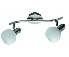 Lámpara de techo 2-techo Aurel color (pantalla): Opal de color blanco