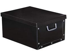 Quality ferreteria Plus M293423 - Caja Carton Big Box Negra 19x60x40 cm