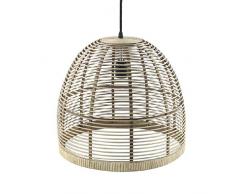 Dcasa Techo ratán Lámparas ambientadoras Anillos de Bombilla Decoración del hogar Unisex Adulto, Color, única