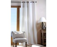 Lovely Casa R61490007 Duo - Cortina Opaca (algodÃ³n, 240 x 135 cm), Color Crudo