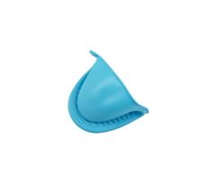 IXCVBNGHS Guantes aislados de Silicona Individuales, microondas, protección contra Quemaduras, Abrazadera de Mano para cocinar y Hornear en la Cocina (Azul), pequeño