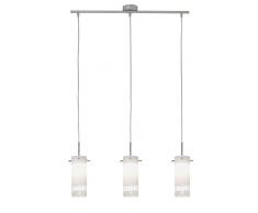 Briloner Leuchten 4289 - 038 a +, - Lámpara colgante LED, 5 W, cromo, 120 x 70 x 120 cm