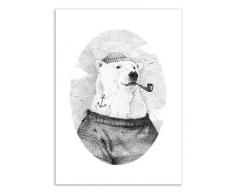 Wall Editions Art Poster 50x70 cm Cartel Papel Acolchado Mate 200g