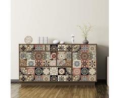 Ambiance Sticker Pegatinas Adhesivas para Muebles, Vinilo Autoadhesivo de Azulejos, decoraciÃ³n para mesas, armarios, cÃ³modas, estanterÃ­as, 120 x 200 cm