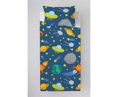 Cool Kids S2800952 Juego de SÃ¡banas Lluc, Cama de 105, Multicolor, 180 x 270 cm