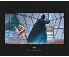 Komar Wandbild Von Star Wars Classic RMQ Vader Luke Carbonit Room | Kinderzimmer, Jugendzimmer, Dekoration, Kunstdruck | ohne Rahmen | WB162-50x40 fotomural, carbÃ³n