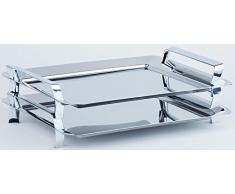 APS 11212Â de Acero Inoxidable Bandeja Sunday, 32,5Â x 26,5Â cm