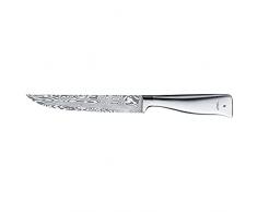 WMF Damasteel Cuchillo Carne, Acero Inoxidable Pulido, 29.5 cm/ 17 cm Hoja