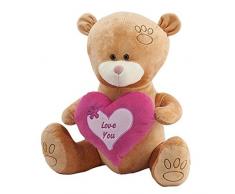 Bimar Peluche Oso Huella Cab, Marron
